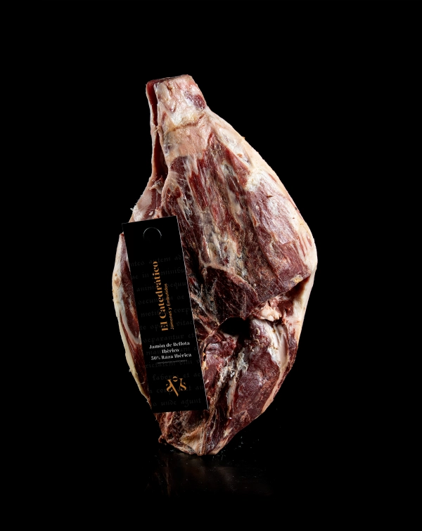 Jambon de bellota ibérique 50% race ibérique (Désossé)