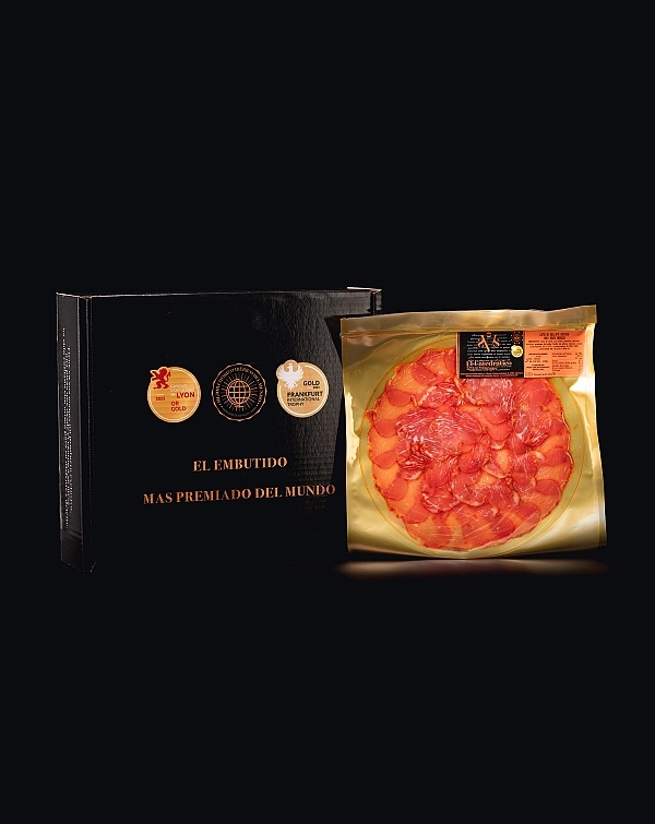Paquets de longe de porc 100 % nourri au gland
